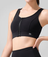Power Fashion Racerback Cross Cut-out Sport-BH | Damen-Sport-BH mit starkem Halt