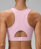 Sculpt Racerback Mesh Hook-Back Sports Bra | Women's High Support Sports Bra