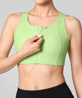 Lauf-BH mit Power Mesh-Panel und Frontverschluss | Sport-BH mit starkem Halt für Damen