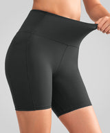 Pantaloncini da corsa aderenti a vita alta Shift 6'' | Pantaloncini sportivi ad alto supporto da donna