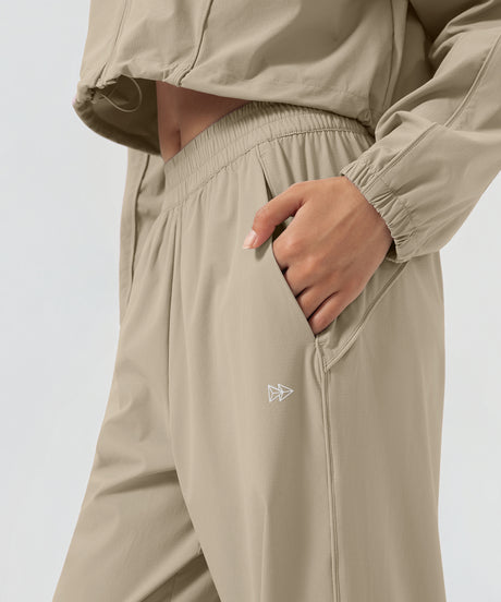 Pantaloni sportivi leggeri con coulisse casual ovunque | Pantaloni leggeri con supporto da donna