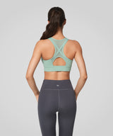 Power Cross Racerback Running Bra | Women's High Support Sports Bra