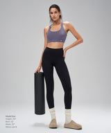 Shift Seamless Racerback Bra | Women's Medium Support Sports Bra