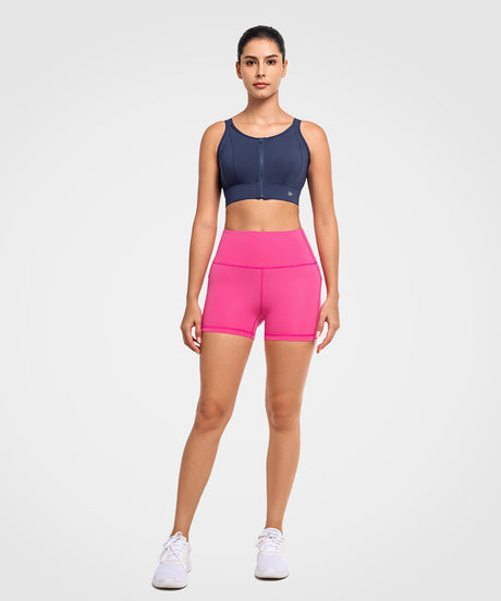 Pantaloncini da corsa aderenti a vita alta Shift da 3 pollici | Pantaloncini sportivi ad alto supporto da donna