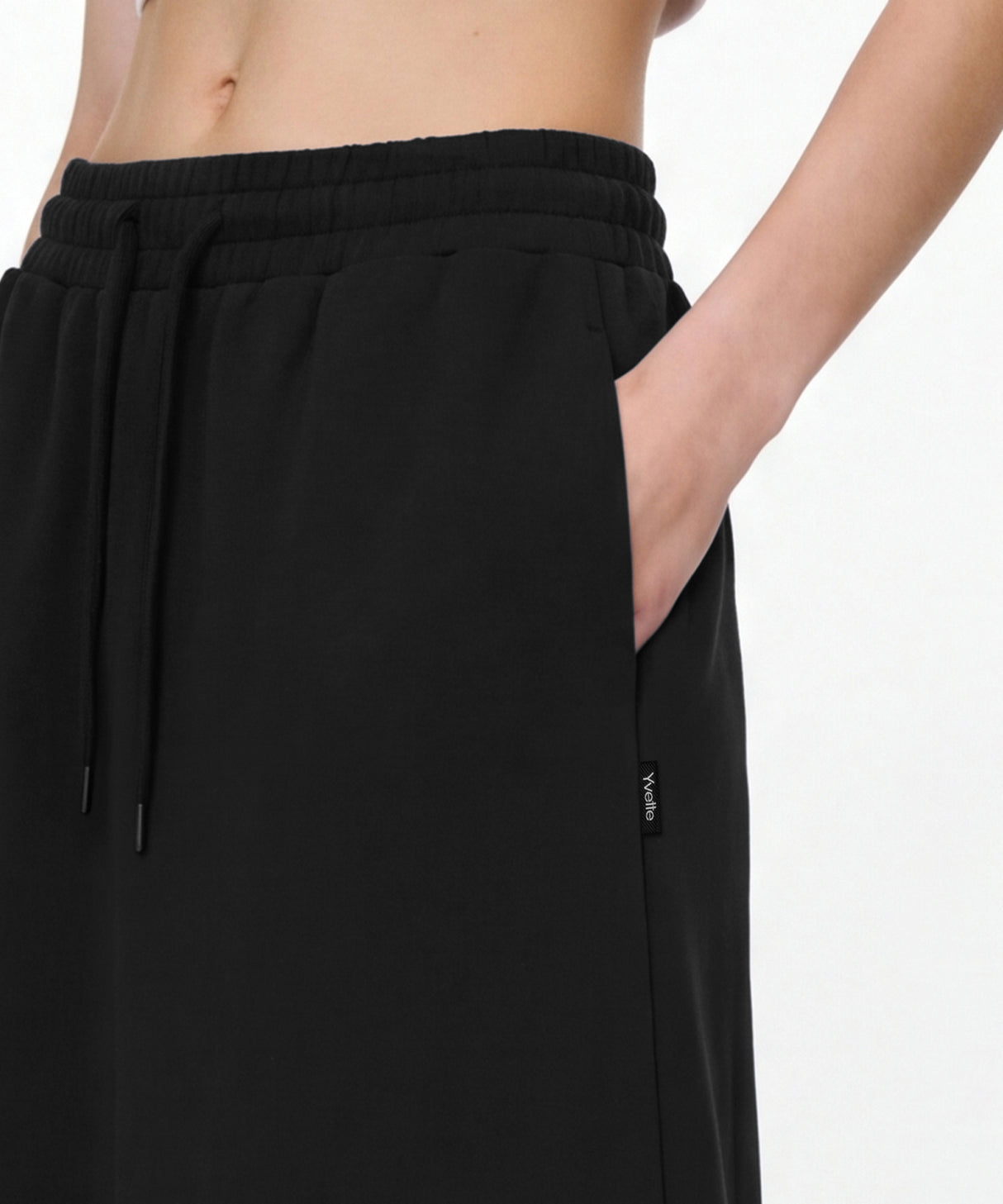Anywhere Elastic Drawstring Pockets Daily Skirt | Women's Sports Skirt