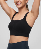 Sculpt Sleek Yoga-BH mit Unterbrustkonturnaht | Leicht stützender Sport-BH für Damen