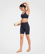 Shift Scoop Neckline Cut-Out Padded Yoga Bra | Women's Light Support Sports Bra
