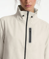 Anywhere Crop Drawcords Durable Waterproof Softshell Jacket | Women's Sports Jacket