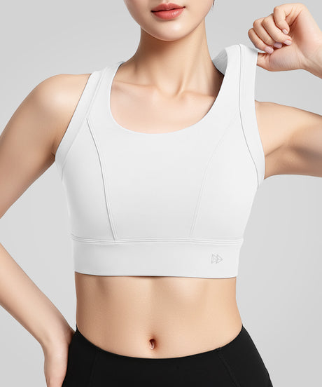 Anywhere Seamless Comfortable Mesh Running Bra | Women's Light Support Sports Bra