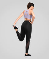 Power Back Adjustable Mesh Running Bra | Women's High Support Sports Bra Purple