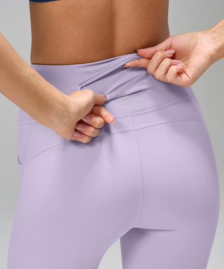 Echo Leggings ohne Vordernaht und mit Tasche, 63,5 cm | Leggings mit starkem Halt für Damen
