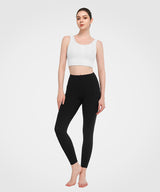 Echo Padded Round Neck Yoga Bra | Women's Light Support Sports Bra