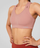 Power Cross Back Vadderad Löpar-BH | Sport-BH med Högt Stöd för Damer
