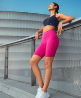 Shorts ajustados de cintura alta Shift para correr (8, 10, 15 y 20 cm) | Shorts deportivos de alta sujeción para mujer