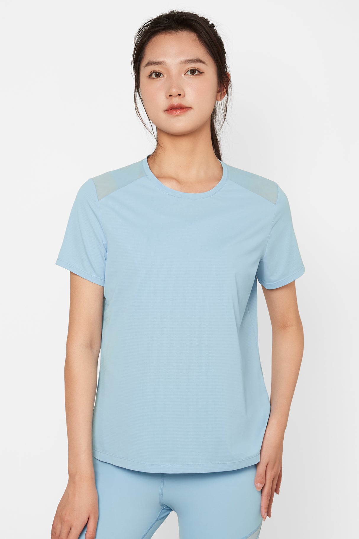 T-shirt Echo con spacchi laterali in rete | T-shirt sportiva da donna