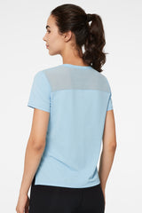 T-shirt Echo con spacchi laterali in rete | T-shirt sportiva da donna