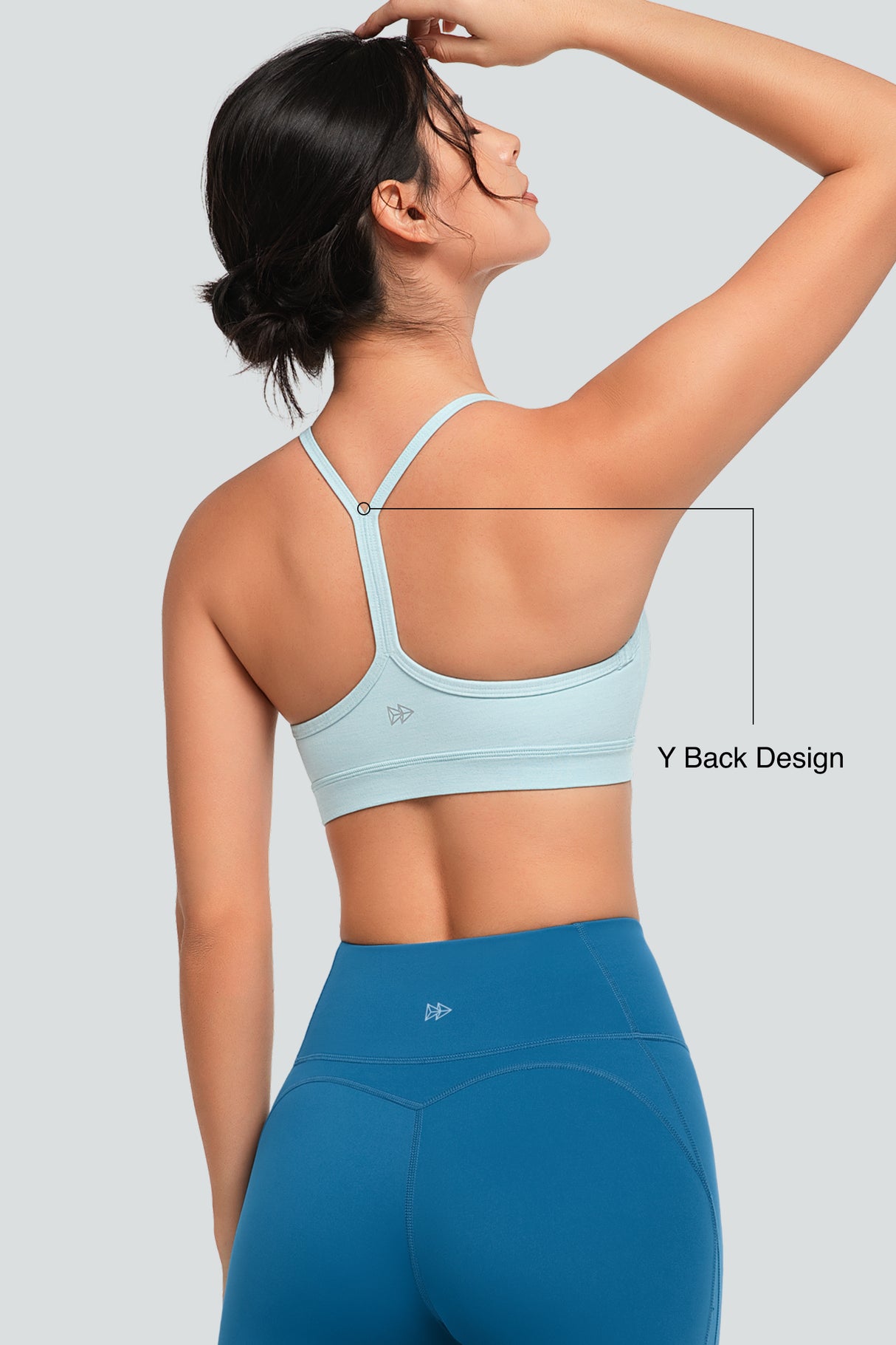 Anywhere™ Scoop Neckline Strappy Padded Yoga Bra | Women's Light Support Sports Bra