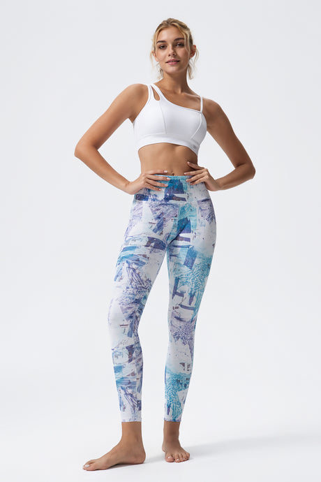 Leggings de yoga Shift suaves y absorbentes de humedad de 62,5 a 67,5 cm | Leggings de soporte ligero para mujer