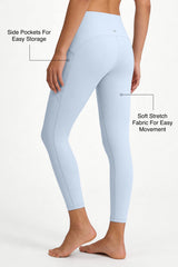 Shift™ High-Waisted No Front Seam Pocketed Sports Leggings | Sports Leggings Best For Running, Yoga & HIIT