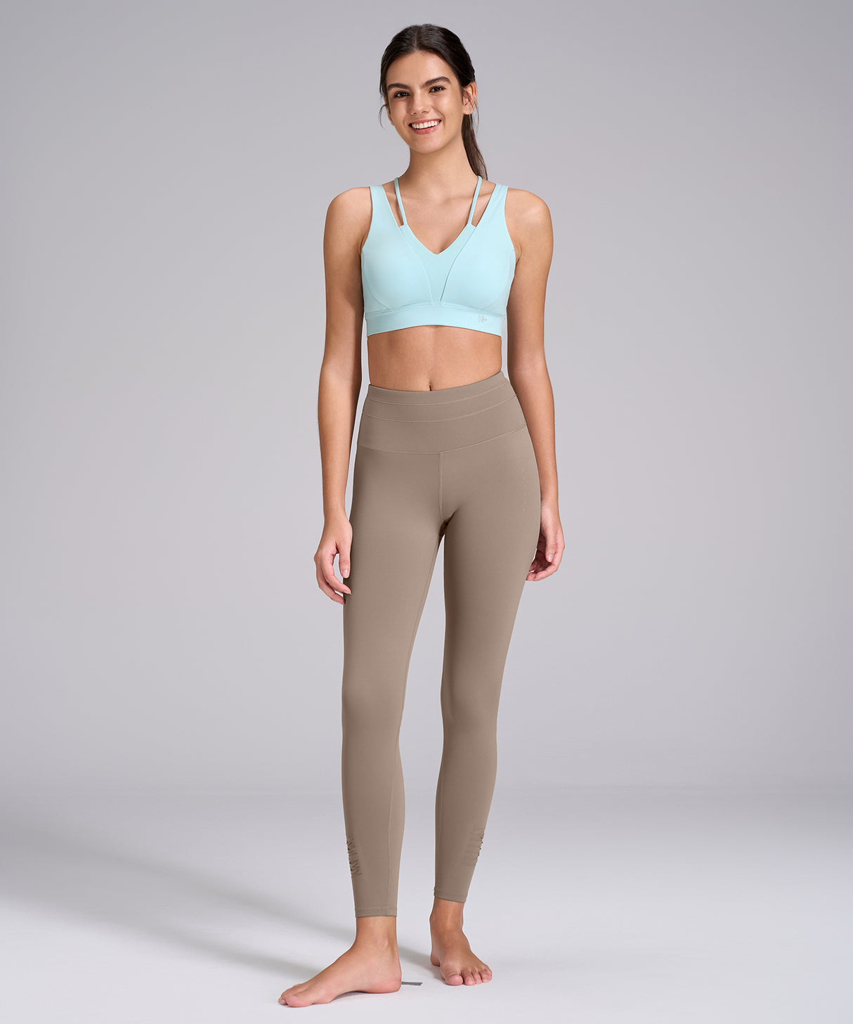 Anywhere Cross-back Soft Fixed Cups Yoga Bra | Women's Light Support Sports Bra Best For Yoga, HIIT