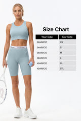 Anywhere™ Removable Cups Racerback Longline Light Support Bra | Women's Light Support Sports Bra Best For Yoga, HIIT