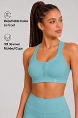 Power™ Adjustable Crisscross Padded Running Bra | Women's High Support Sports Bra