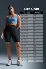Enfold Zip Mesh Vadderad Löpar-BH | Sport-BH med Högt Stöd för Damer (Plus Size)