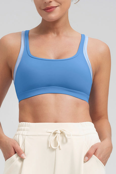 Anywhere™ Cross Dual-Strap Padded Yoga Bra| Women's Light Support Sports Bra