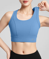 Anywhere™ Seamless Comfortable Mesh Running Bra | Women's Light Support Sports Bra