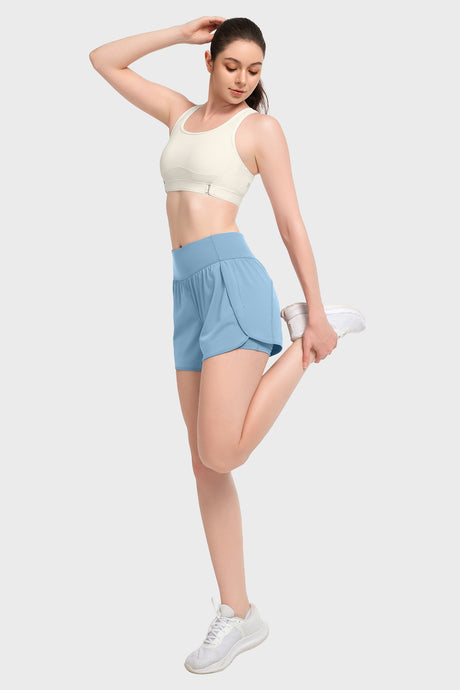 Shift Quick Dry Inner Mesh Workout Shorts mit Tasche 3,5'' | Damen Laufshorts