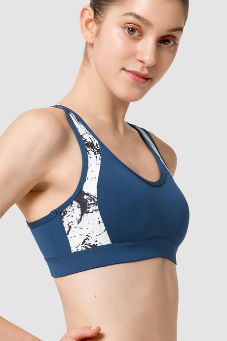 Sculpt™ Criss Cross Padded Gym Bra | Women's High Support Sports Bra