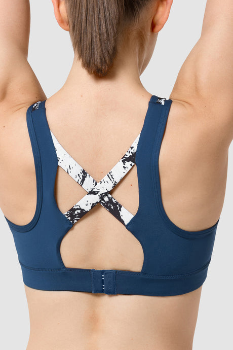 Sculpt™ Criss Cross Padded Gym Bra | Women's High Support Sports Bra