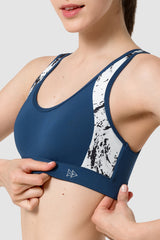 Sculpt™ Criss Cross Padded Gym Bra | Women's High Support Sports Bra