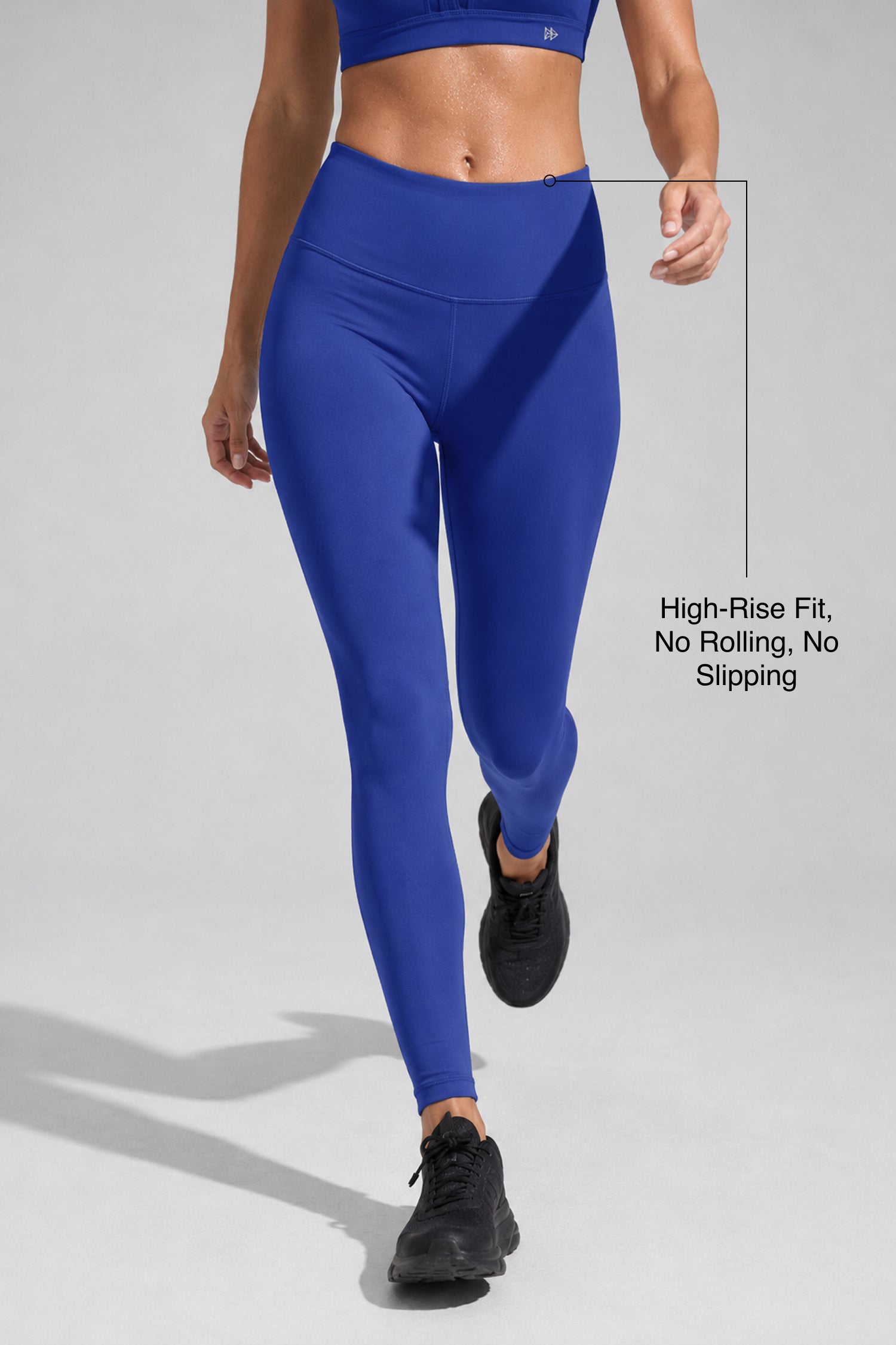Leggings de running Echo de cintura alta (68 cm) | Leggings de alta sujeción para mujer