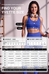 Enfold™ Front-Zip Breathable Racerback Sports Bra | High-Impact Support for Running, HIIT & Training