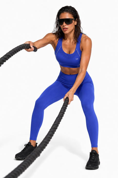 Gepolsterter Lauf-BH mit Sculpt Racerback-Linie | Sport-BH mit starkem Halt für Damen