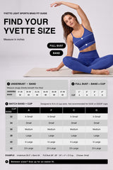 Echo™ V-Neck Ribbed Padded Yoga Bra | Women's Light Support Sports Bra