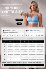 Power™ Adjustable Straps Cross-Back Sports Bra | High-Impact Bounce Control Without Flattening for Running, HIIT & Training