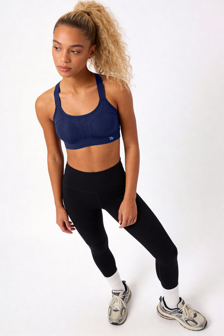 Power™ Adjustable Crisscross Padded Running Bra | Women's High Support Sports Bra