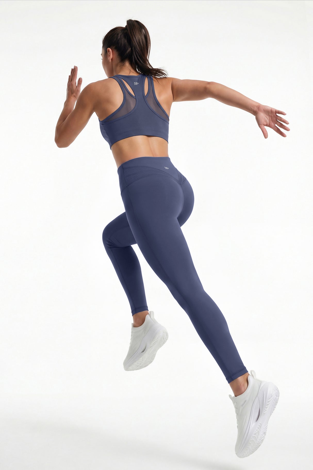 Echo™ High Rise Supportive No Front Seam Butt-Lifting Sports Leggings 25 Inch | Women's High Support Leggings