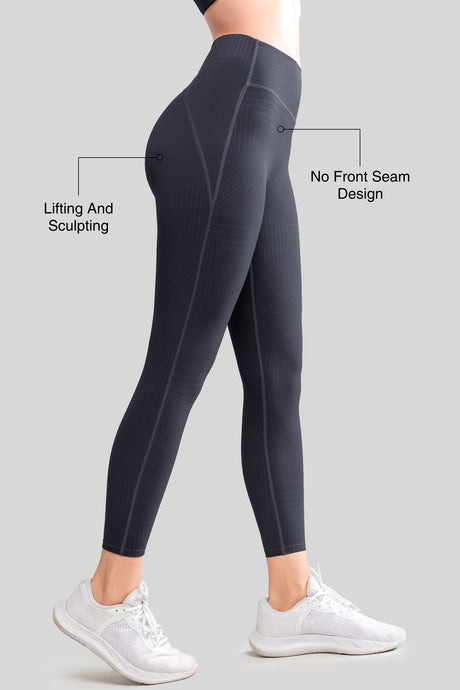 Leggings da corsa Echo a vita alta con supporto per i glutei, 26" | Leggings da donna con supporto elevato