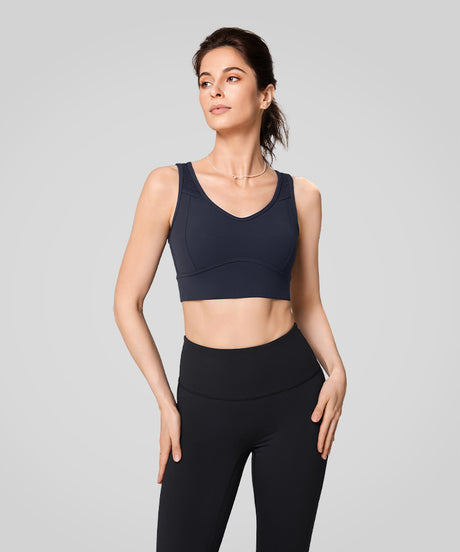 Anywhere™ Scoop Neck Minimal Seams Running Bra | Women's Light Support Sports Bra - image 6