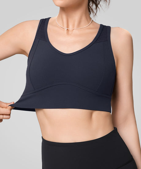 Anywhere™ Scoop Neck Minimal Seams Running Bra | Women's Light Support Sports Bra - image 10