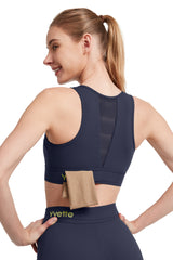 Echo™ Breathable Zip-Front Sustainable High-Support Bra | High-Impact Support Best For Running, HIIT & Training
