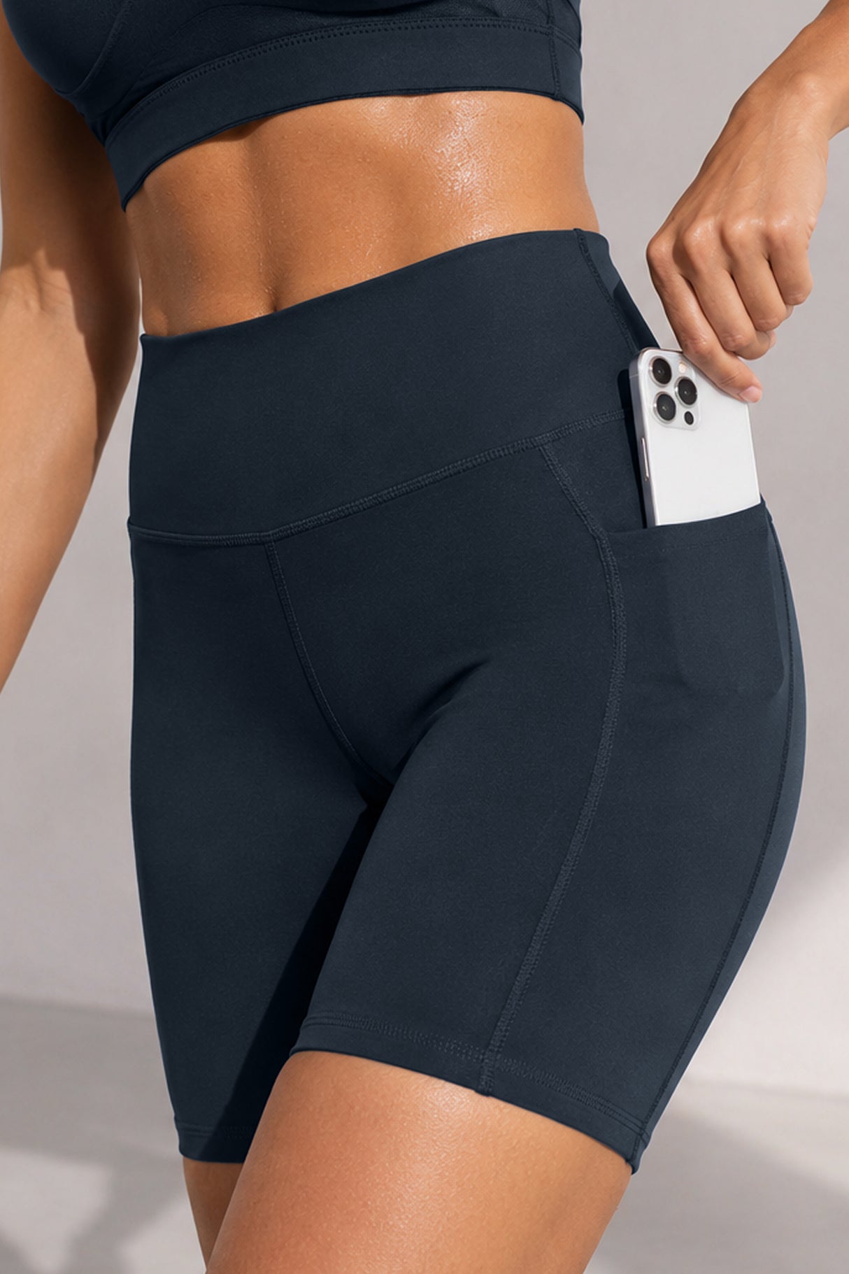 Pantaloncini da corsa aderenti a vita alta Shift 3" 4" 6" 8" | Pantaloncini sportivi ad alto supporto da donna