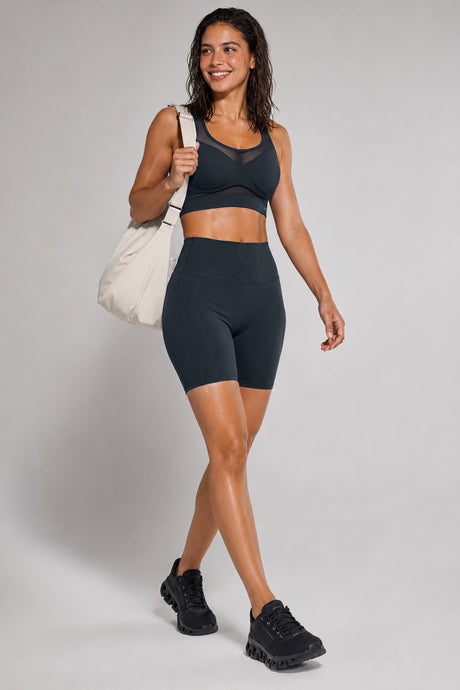 Pantaloncini da corsa aderenti a vita alta Shift 3" 4" 6" 8" | Pantaloncini sportivi ad alto supporto da donna