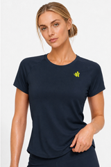 Ultralätt Cool Touch Slim Fit T-shirt | Kortärmad T-shirt för kvinnor