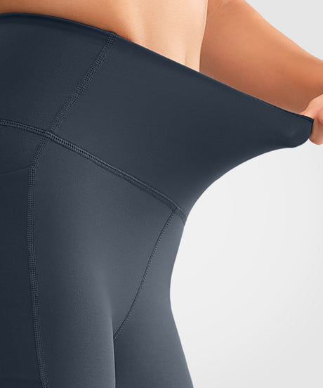 Shift löparshorts med hög midja, tighta, 7,5 cm | Sportbyxor med högt stöd för kvinnor