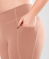 Leggings da corsa elasticizzati con tasche a vita alta Sculpt, 26" | Leggings da donna con supporto elevato