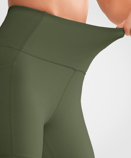 Shorts ajustados para correr Shift de cintura alta (10 cm) | Shorts deportivos de alta sujeción para mujer